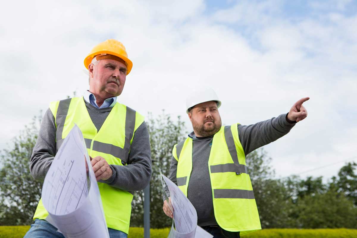 Tipperary Windows Pointing at Construction